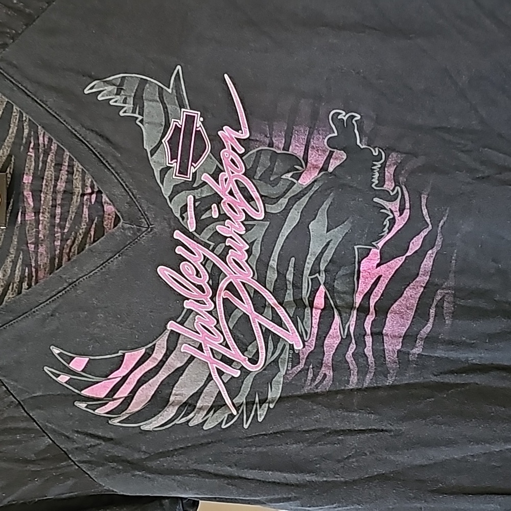 Harley Davidson tshirt Kona, HI.  Tote 4.